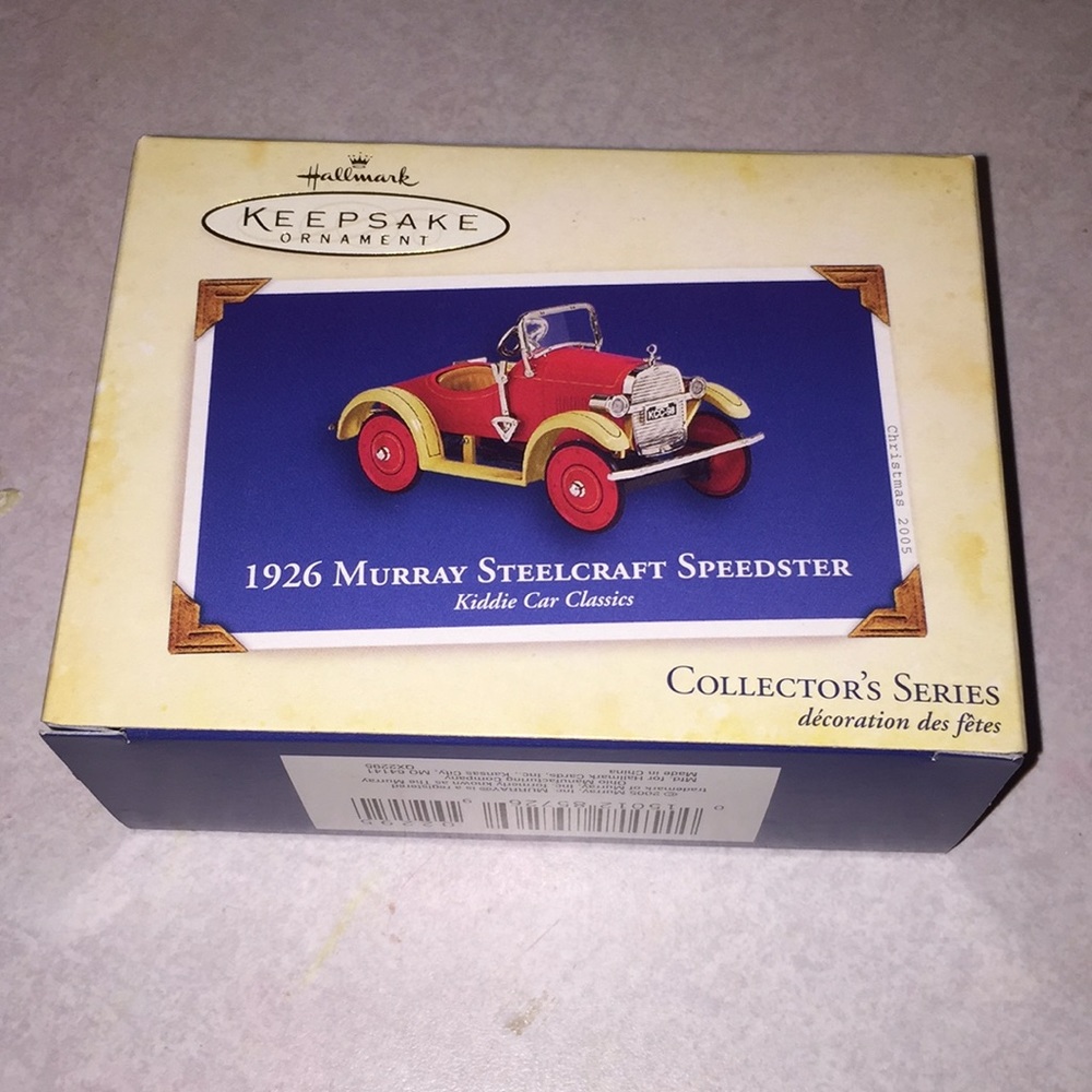 Hallmark Murray Steelcraft Speedster Ornament